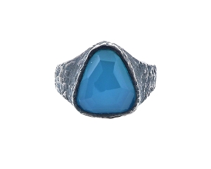 Rustic Chalecedony Ring